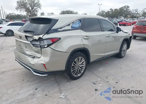 2020 Lexus Rx 350L Luxury z USA, uszkodzony, nr VIN JTJJZKEA4L2017901